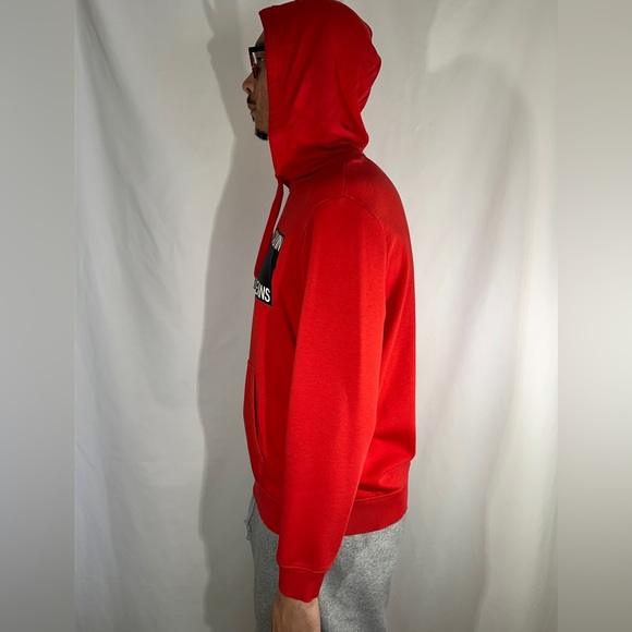 Mens XL Red Calvin Klein Jeans Hoodie - Picture 3 of 4